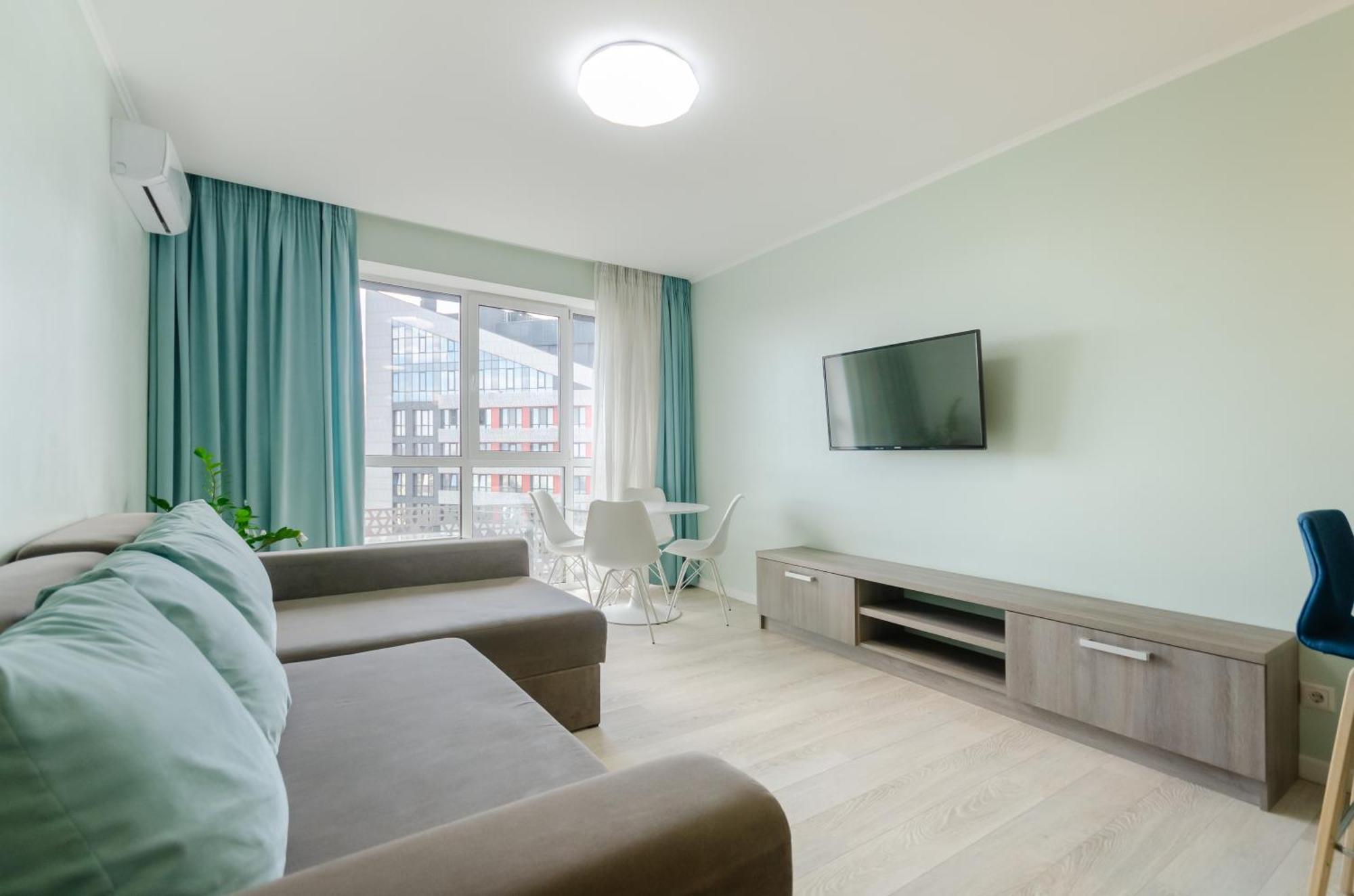 21-212 Petrovdom In Mint Apartments At Rc Kvartet Near Central Railway Station Kiev Exteriör bild