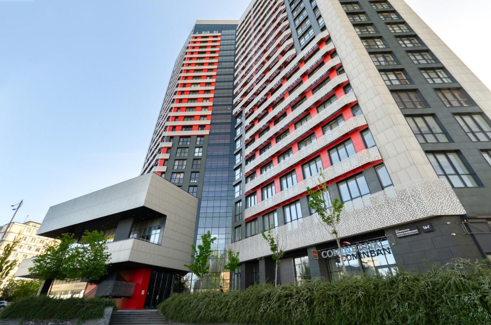 21-212 Petrovdom In Mint Apartments At Rc Kvartet Near Central Railway Station Kiev Exteriör bild