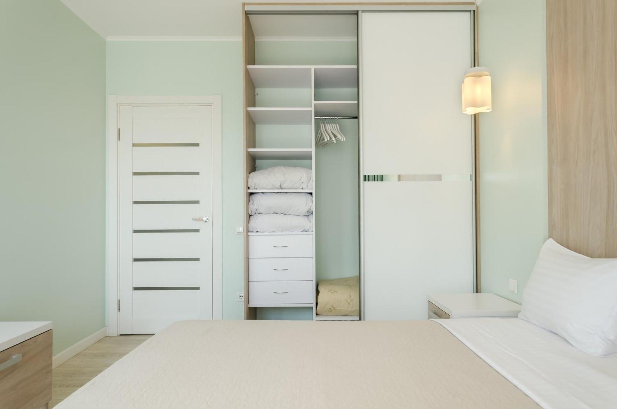 21-212 Petrovdom In Mint Apartments At Rc Kvartet Near Central Railway Station Kiev Exteriör bild