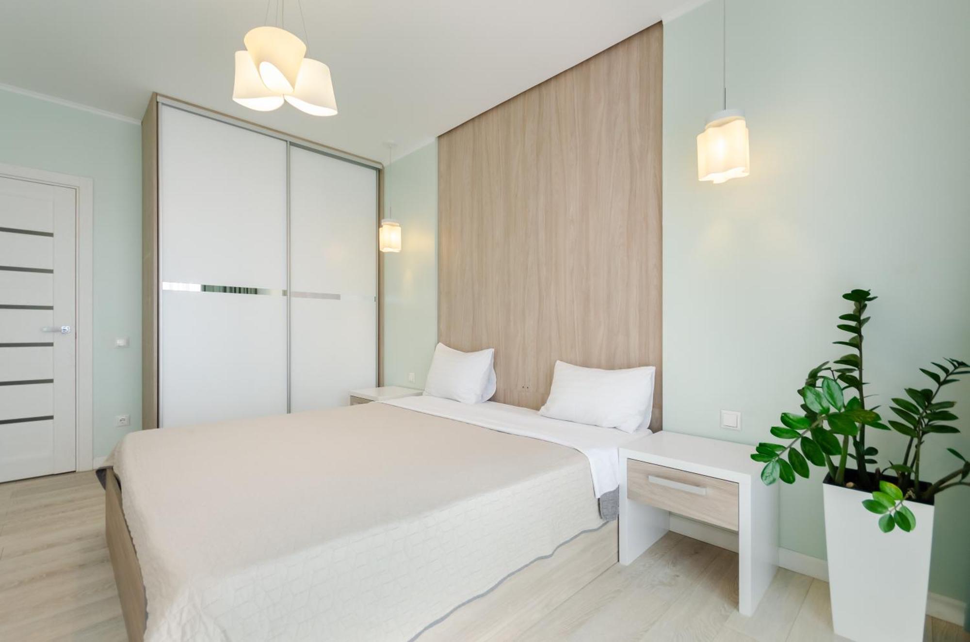 21-212 Petrovdom In Mint Apartments At Rc Kvartet Near Central Railway Station Kiev Exteriör bild