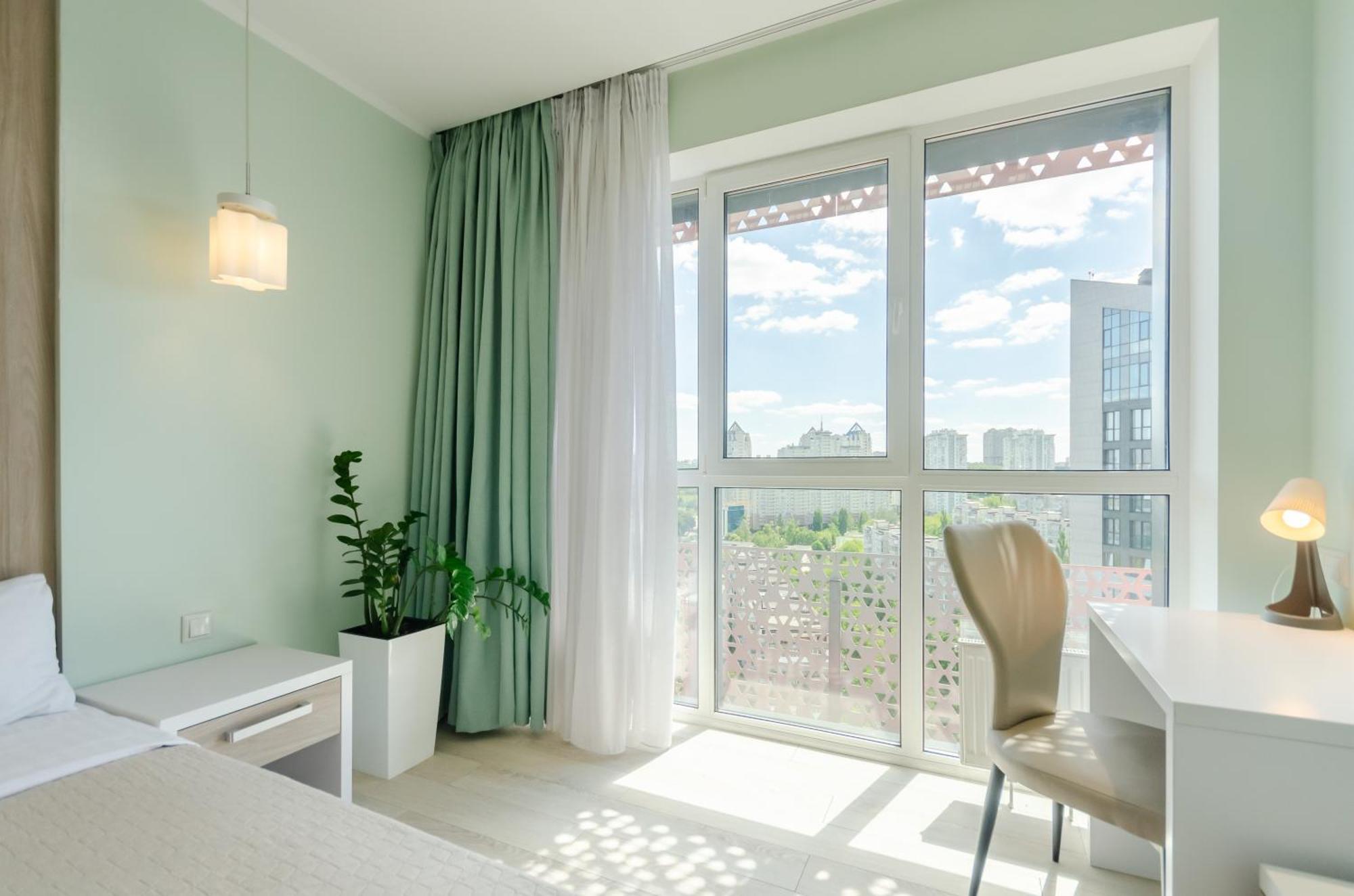 21-212 Petrovdom In Mint Apartments At Rc Kvartet Near Central Railway Station Kiev Exteriör bild