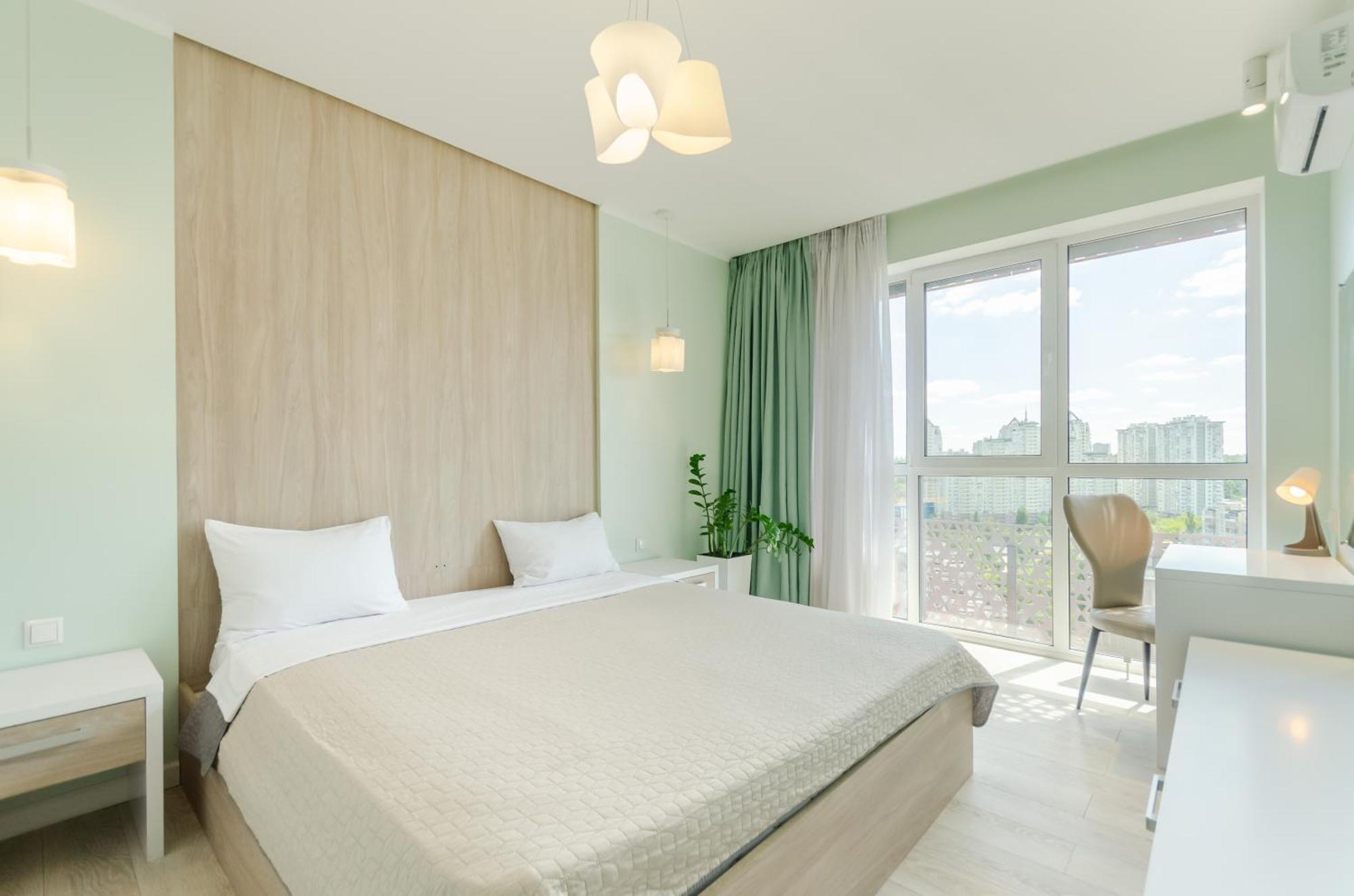 21-212 Petrovdom In Mint Apartments At Rc Kvartet Near Central Railway Station Kiev Exteriör bild