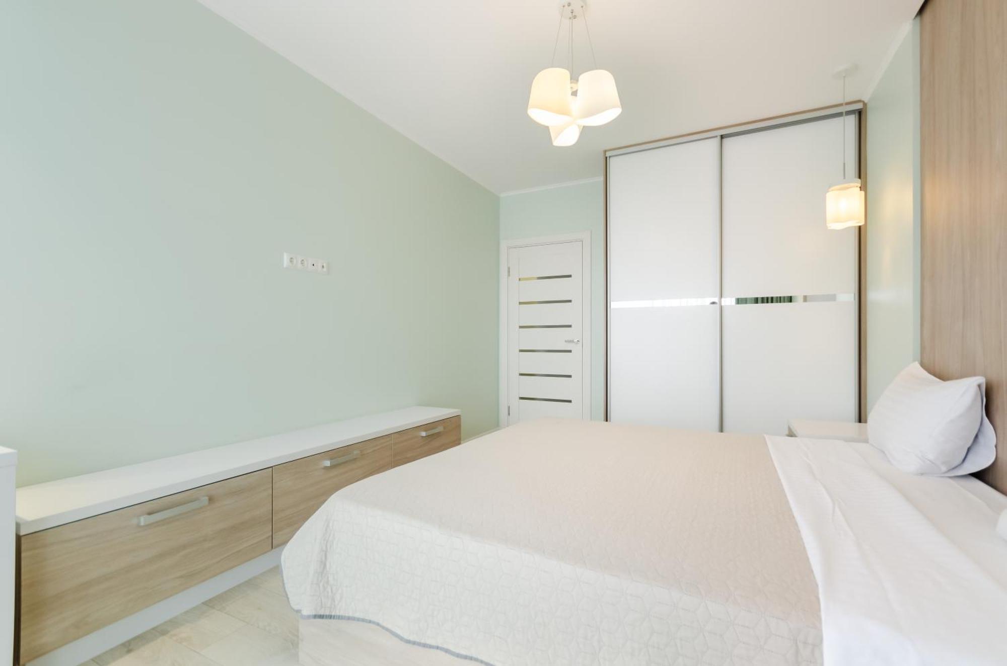 21-212 Petrovdom In Mint Apartments At Rc Kvartet Near Central Railway Station Kiev Exteriör bild
