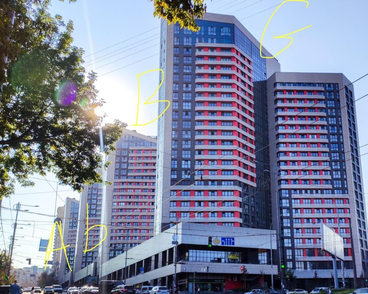 21-212 Petrovdom In Mint Apartments At Rc Kvartet Near Central Railway Station Kiev Exteriör bild